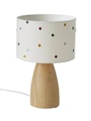 vertbaudet Nachttischlampe Bunt mit Holzfüßen Bild 3