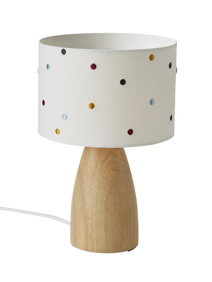 vertbaudet Nachttischlampe Bunt mit Holzfüßen - Bild 3