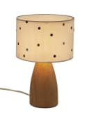 vertbaudet Nachttischlampe Bunt mit Holzfüßen Bild 4