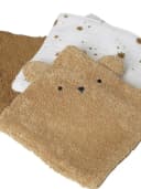 vertbaudet Baby Waschlappen 6er-Pack Bär Frottee & Musselin Bild 1