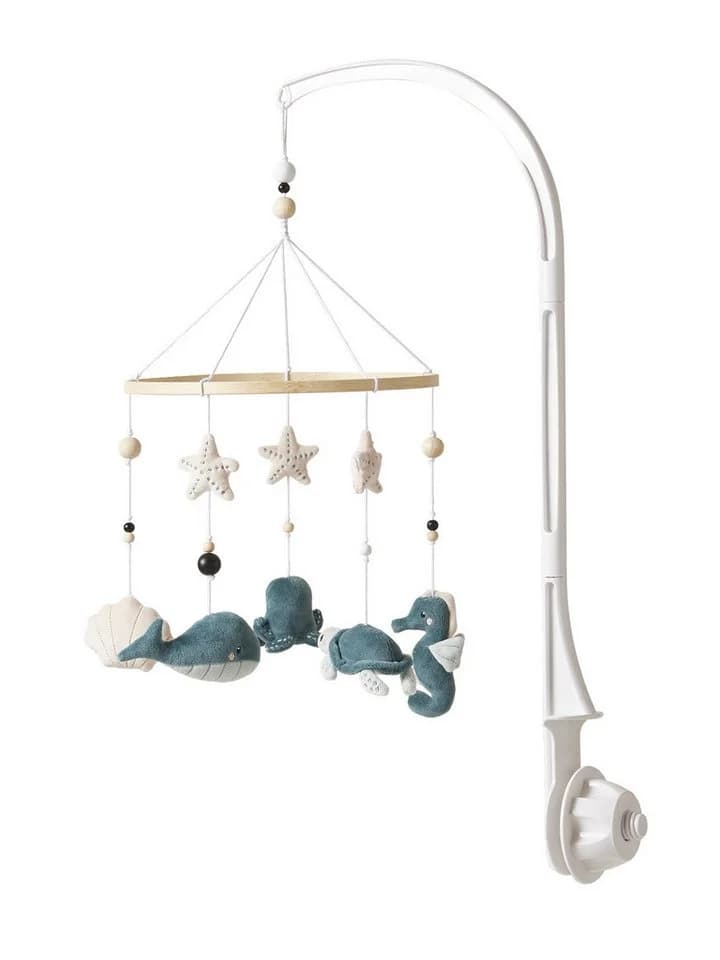 vertbaudet Mobile Baby Musikmobile Ozean Blau - Bild 2