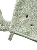vertbaudet Baby Waschhandschuh 2er-Set OZEAN Blau Frottee Bild 1