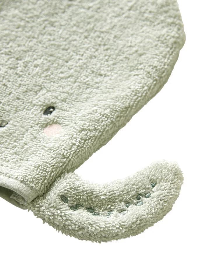 vertbaudet Baby Waschhandschuh 2er-Set OZEAN Blau Frottee - Bild 3