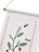 vertbaudet Kinder Messlatte aus Stoff mit Waldtieren Motiv Bild 3
