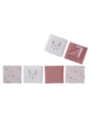 vertbaudet Bettumrandung Set 6-tlg. Rosa Waldspaziergang Bild 2