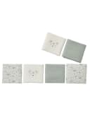 vertbaudet Bettumrandung Set 6 Polster Grün Musselin Jersey Bild 2