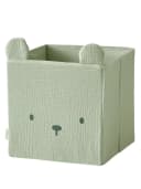 vertbaudet Aufbewahrungsbox 2er-Set Kinderzimmer Musselin Gelb Bild 3