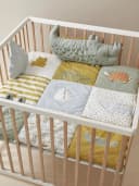 vertbaudet Babydecke 'Trek' Spieldecke Laufstalleinlage Bunt Patchwork Bild 4