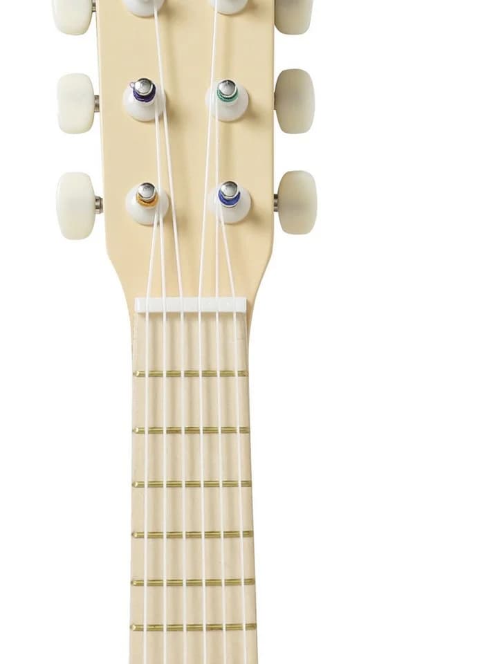 vertbaudet Holz-Gitarre für Kleinkinder FSC® Beige - Bild 4