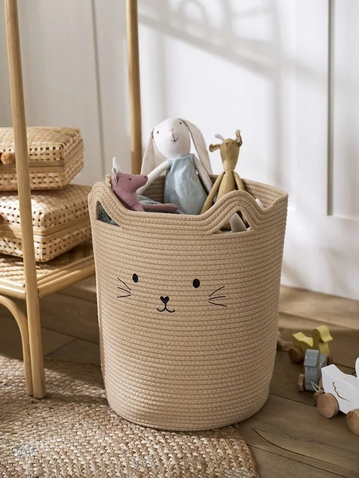 vertbaudet Aufbewahrungskorb Katze Kinderzimmer - Bild 3