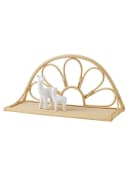 vertbaudet Wandregal aus Rattan BOHO Kinderzimmer Bild 1