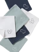vertbaudet Baby Waschlappen 6er-Pack mit Aufbewahrungsbeutel Bild 1