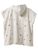 vertbaudet Kinder Badeponcho HERZEN mit Recycling-Baumwolle Bild 1