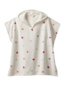 vertbaudet Kinder Badeponcho HERZEN mit Recycling-Baumwolle Bild 2