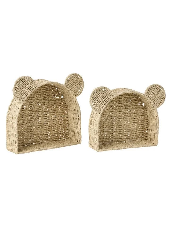 vertbaudet Traumfänger 2er-Set Kinderzimmer Deko-Regale Bär, Papier, 2er-Pack