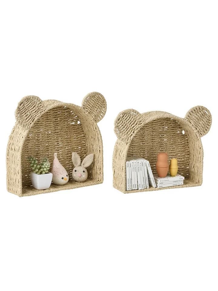 vertbaudet Traumfänger 2er-Set Kinderzimmer Deko-Regale Bär, Papier, 2er-Pack - Bild 2