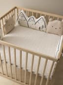 vertbaudet Bettumrandung Baby Laufgitterpolster HYGGE Musselin Polyester Bild 1