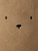 vertbaudet Aufbewahrungskorb Kinderzimmer XL BÄR Teddyfleece Bild 1