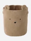 vertbaudet Aufbewahrungskorb Kinderzimmer XL BÄR Teddyfleece Bild 2