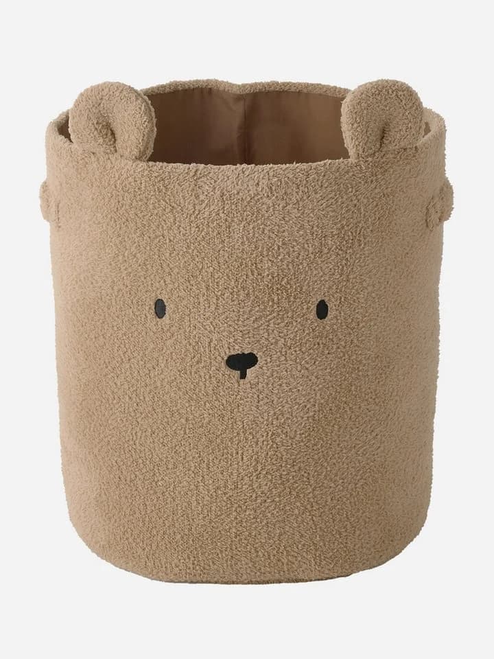 vertbaudet Aufbewahrungskorb Kinderzimmer XL BÄR Teddyfleece - Bild 2
