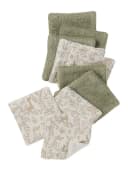 vertbaudet Baby Waschlappen 10er-Pack Beige Jersey Frottee Bild 1