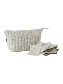 vertbaudet Baby Waschlappen 10er-Pack Beige Jersey Frottee Bild 2