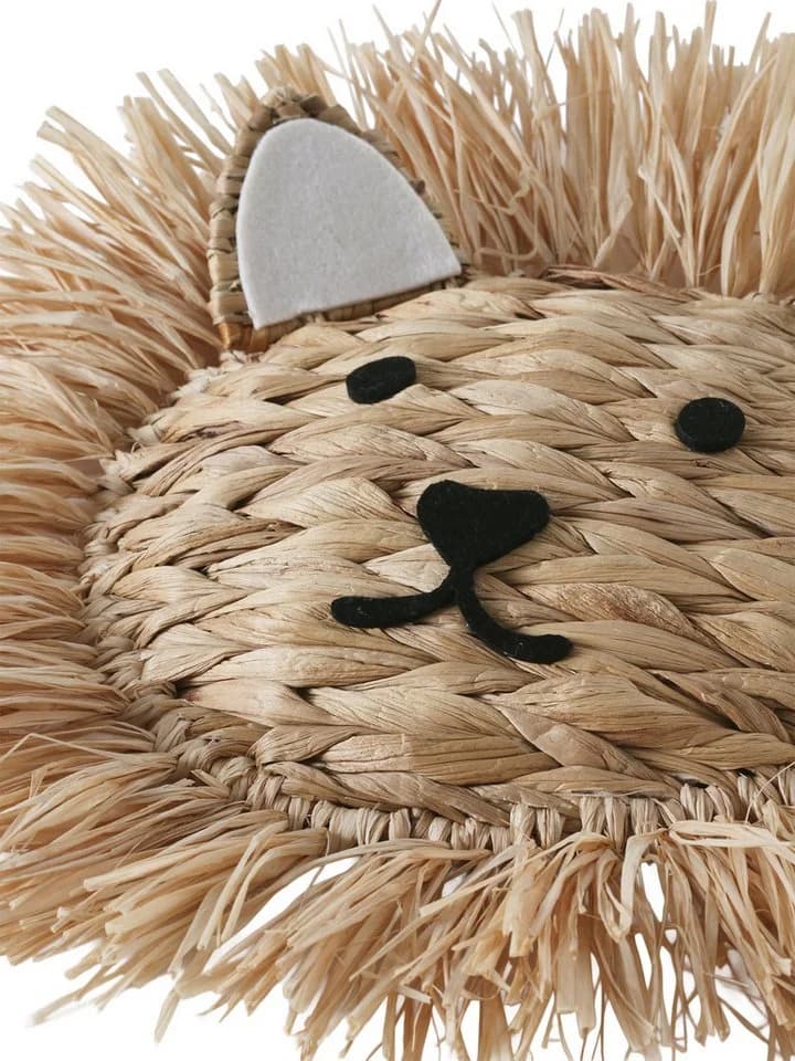 vertbaudet Traumfänger Löwenkopf Kinderzimmer Wanddekoration Beige - Bild 3