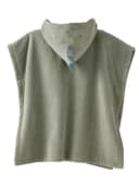 vertbaudet Baby Badeponcho TIERLIEBE Recycling-Baumwolle Tierkopf Bild 1