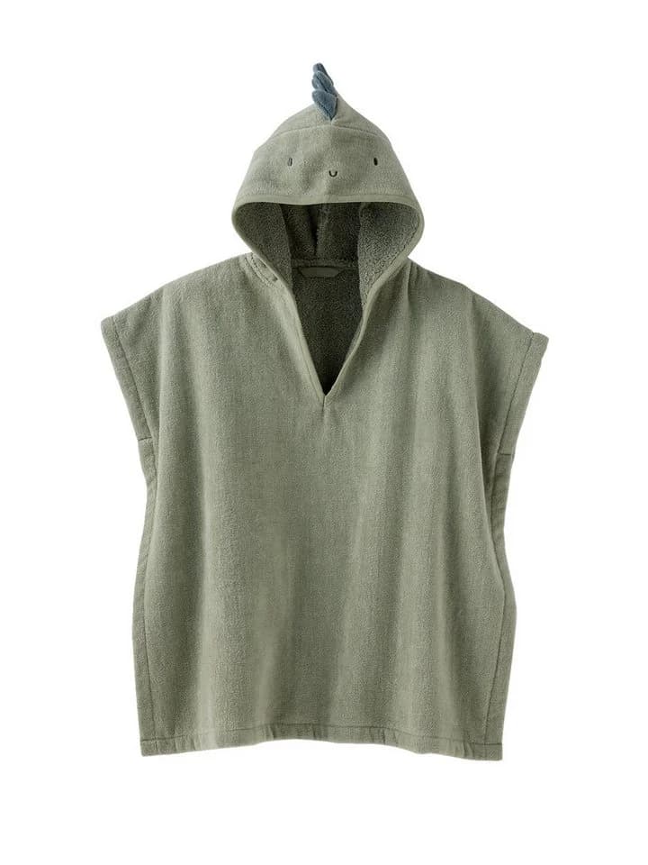 vertbaudet Baby Badeponcho TIERLIEBE Recycling-Baumwolle Tierkopf - Bild 2