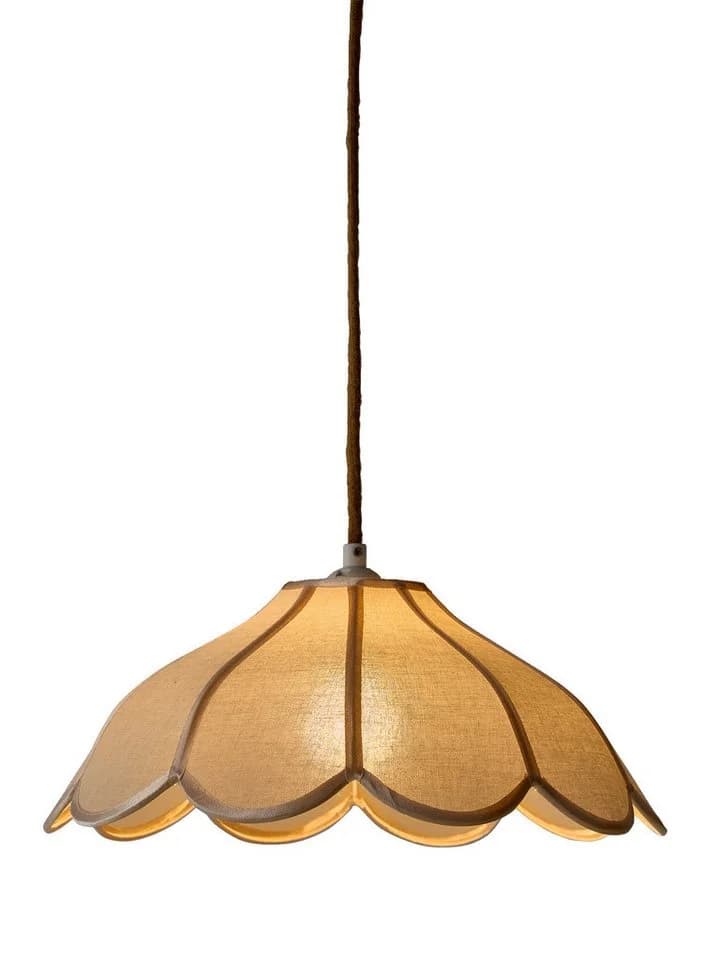vertbaudet Lampenschirm Kinderzimmer Blumenform Vintage