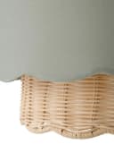 vertbaudet Kinderzimmer Lampenschirm FESTON mit Rattan Bild 3