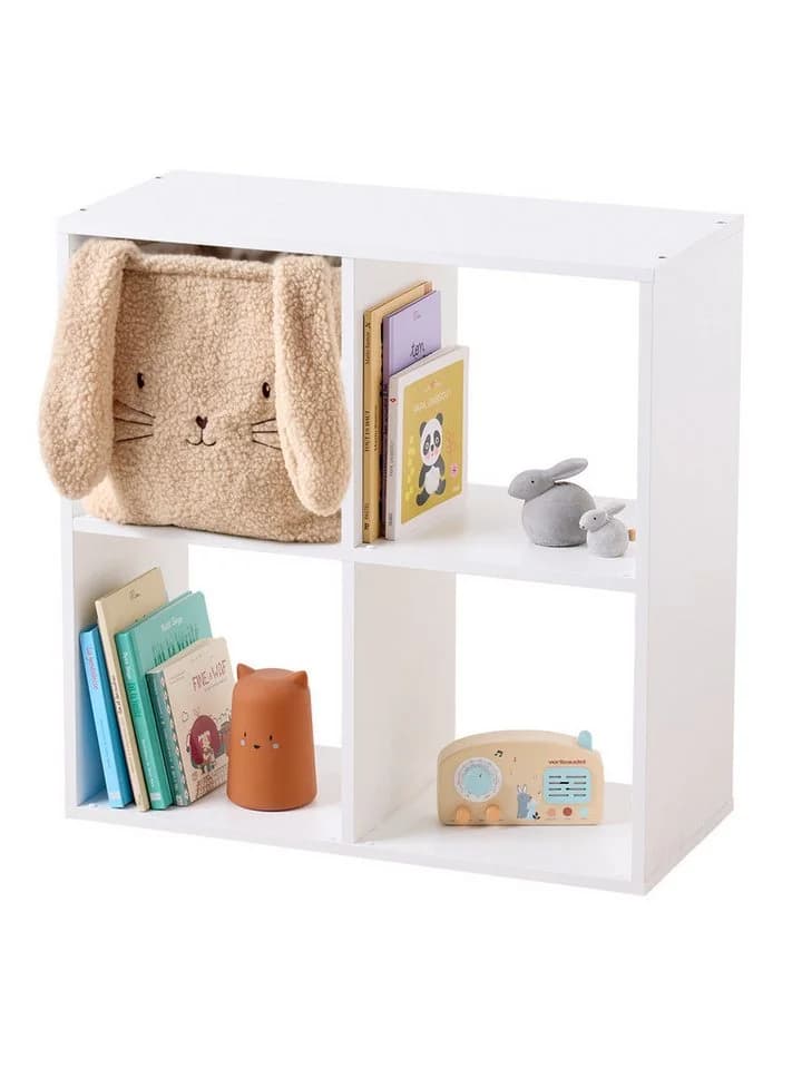 vertbaudet Aufbewahrungsbox Verzauberter Hase Beige Teddyfleece - Bild 3