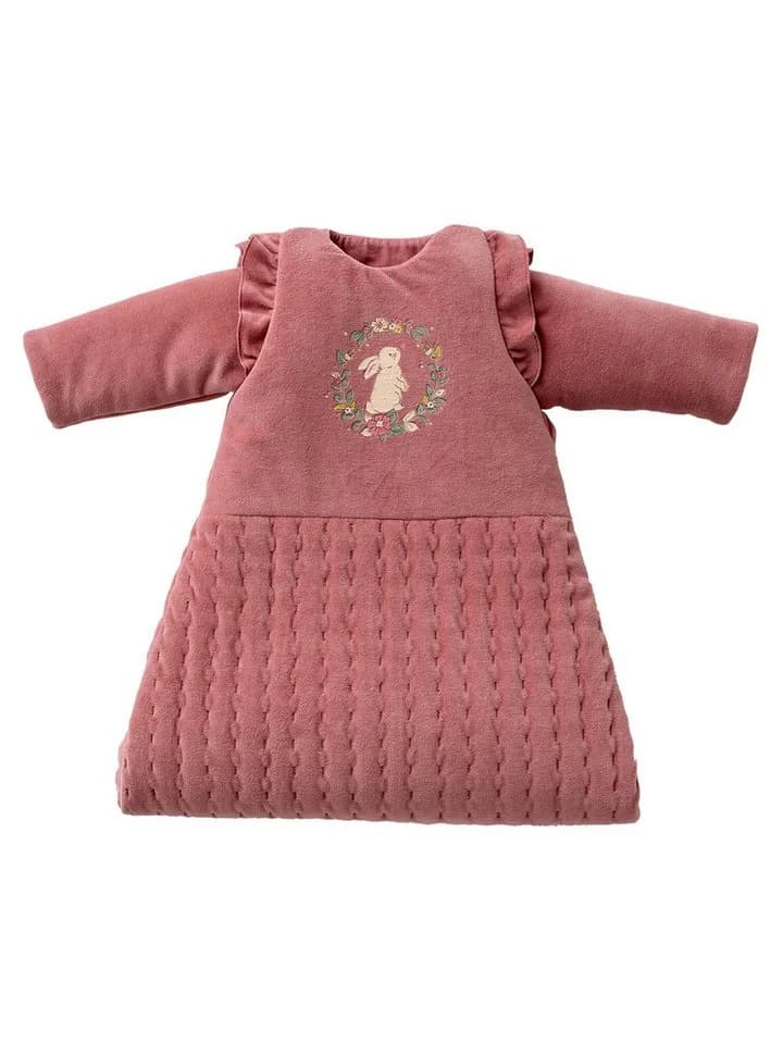 vertbaudet Babyschlafsack Winterschlafsack Verzauberter Hase Rosa 3 TOG - Bild 4