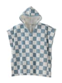 vertbaudet Badeponcho Kinder Blau Recycelte Baumwolle Bild 2