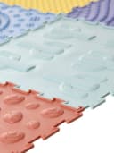 vertbaudet Krabbeldecke Sensorik-Spielmatte 6-teilig Bunt Bild 3