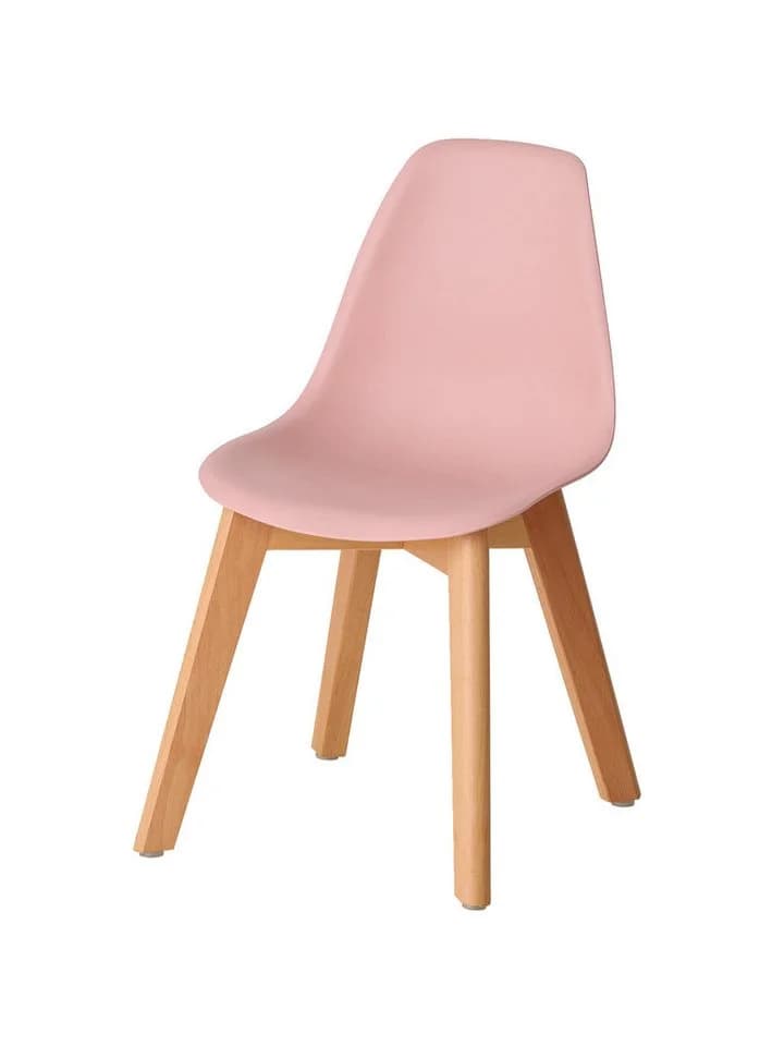 vertbaudet Kinderstuhl Kindergartenstuhl Rosa Skandinavisches Design