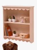 vertbaudet Wandregal FESTON mit Hakenleiste Rosa Kinderzimmer Bild 1