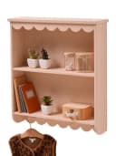 vertbaudet Wandregal FESTON mit Hakenleiste Rosa Kinderzimmer Bild 3
