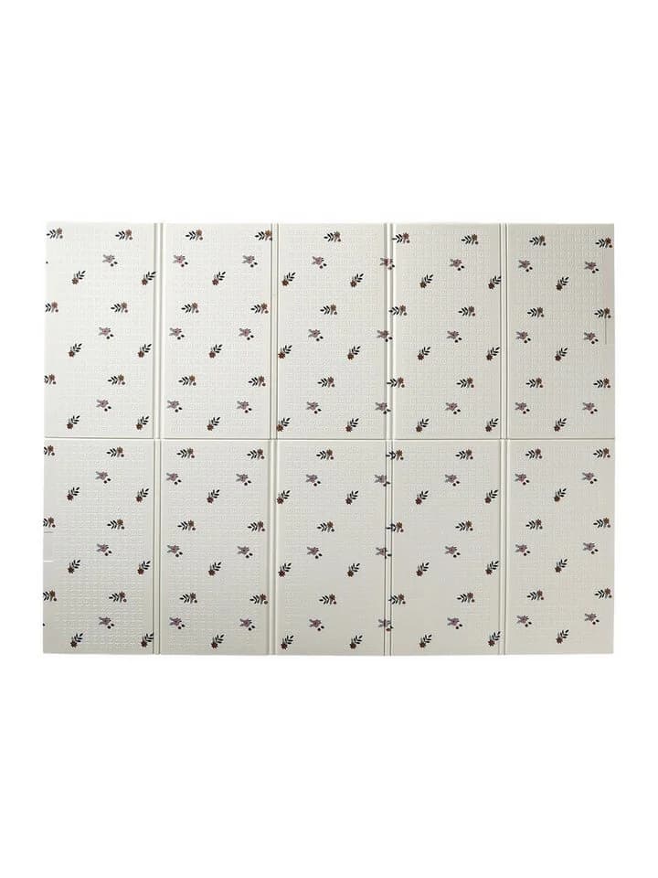 vertbaudet Krabbeldecke mit Reliefprägung Beige Schaumstoff - Bild 5