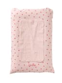 vertbaudet Wickelauflage MEIN HERZ mit 2 Unterlagen Rosa/Beige Bild 1