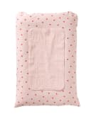 vertbaudet Wickelauflage MEIN HERZ mit 2 Unterlagen Rosa/Beige Bild 4