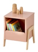 vertbaudet Nachttisch Retro Kinderzimmer hellrosa Bild 2