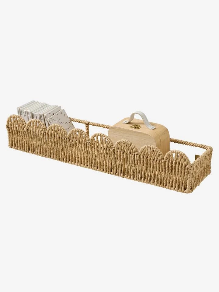 vertbaudet Wandregal FESTON aus Papierkordel Beige