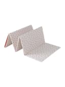 vertbaudet Krabbeldecke mit Reliefprägung Beige/Rosa Bild 5