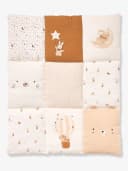 Vertbaudet Babydecke TRAUMREISE Patchwork-Design Beige Bild 1