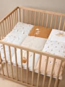 Vertbaudet Babydecke TRAUMREISE Patchwork-Design Beige Bild 5