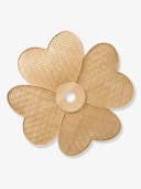vertbaudet Lampenschirm Blume Bambus Kinderzimmer Bild 2
