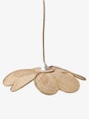 vertbaudet Lampenschirm Blume Bambus Kinderzimmer Bild 3
