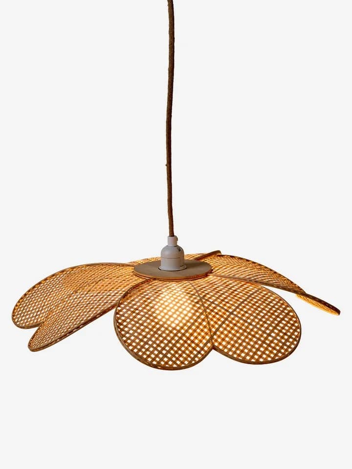 vertbaudet Lampenschirm Blume Bambus Kinderzimmer - Bild 4