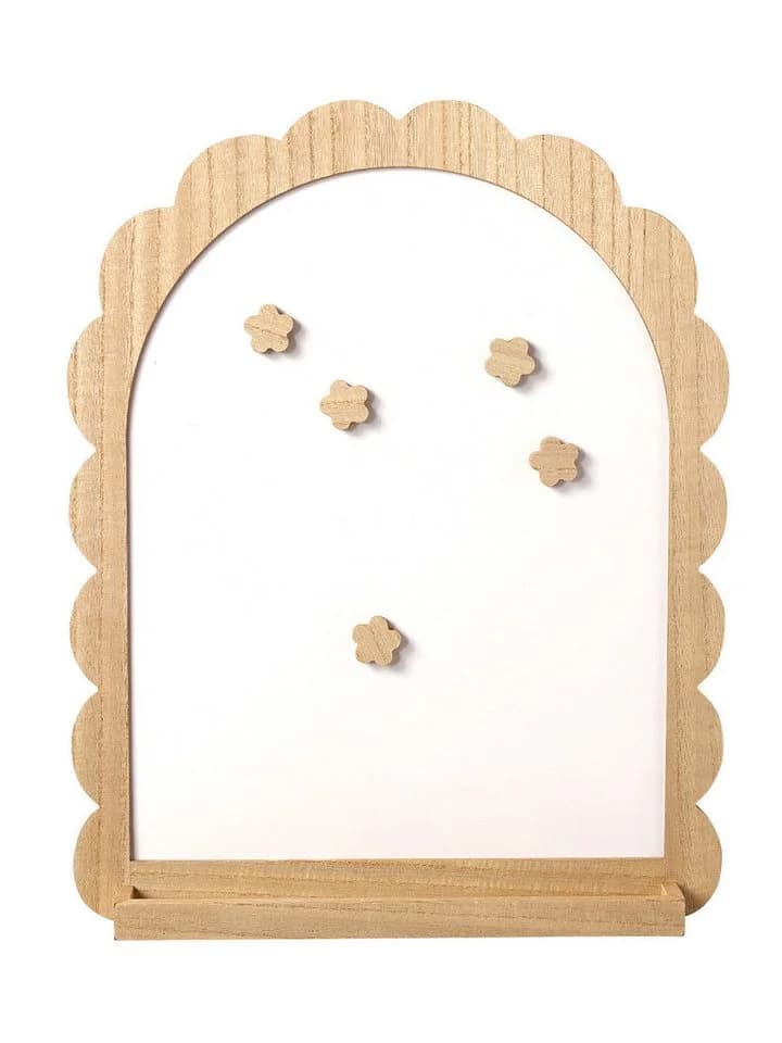 vertbaudet Pinnwand FESTON Beige Holz Metall mit Ablage - Bild 2
